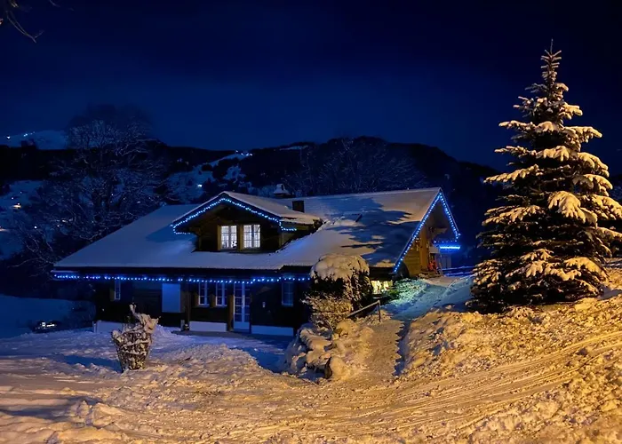 公寓 赫沙夫特木屋酒店 格林德瓦